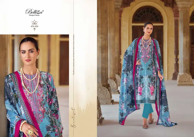 Naira Vol 75 By Belliza Cotton Printed Dress Material Wholesale Shop In Surat